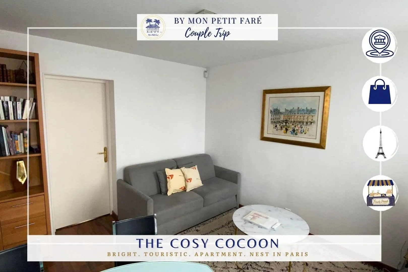 The Cosy Cocon Close To Eiffel Tower & Invalides باريس